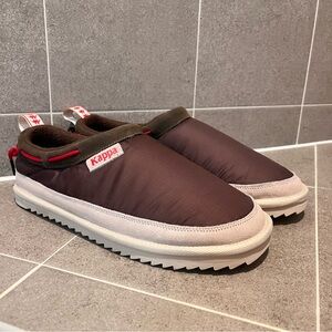 Kappa Authentics 222 Banda Mule Shoes puffer brown new Mens Size 12